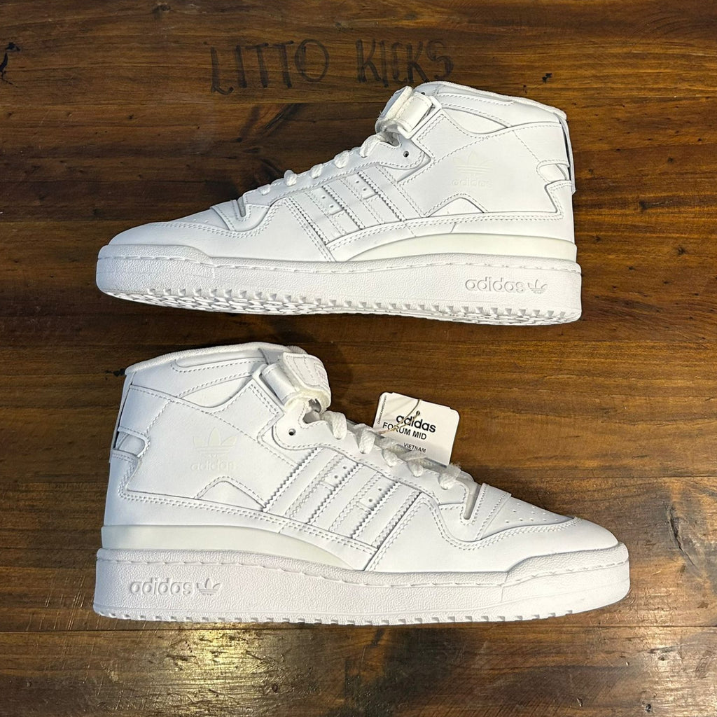 Adidas Forum Mid Triple White