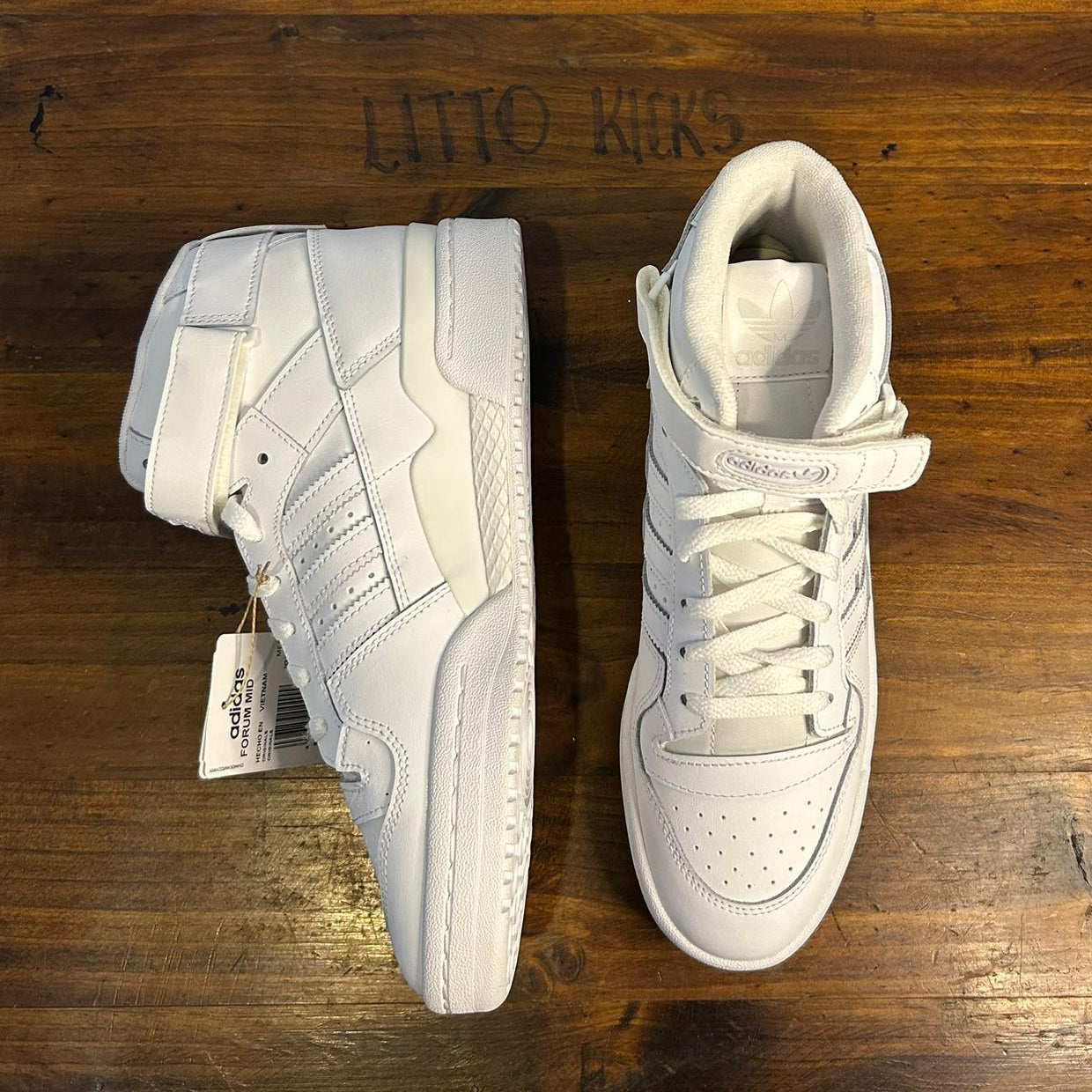 Adidas Forum Mid Triple White